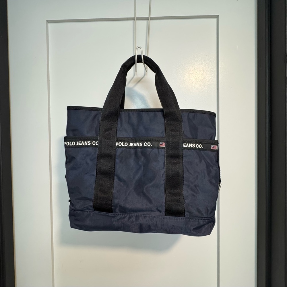 Polo Jeans Co. Ralph Lauren Navy Tote Bag